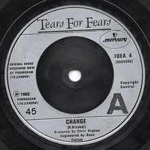 Load image into Gallery viewer, Tears For Fears : Change (7", Single, Sil)