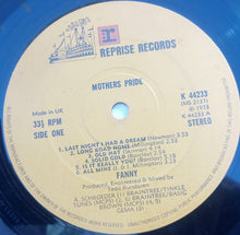 Load image into Gallery viewer, Fanny (2) : Mothers Pride (LP, Album)