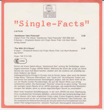 Load image into Gallery viewer, Japan : Gentlemen Take Polaroids (7", Single)