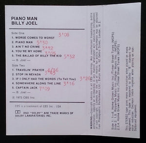 Billy Joel : Piano Man (Cass, Album, RE, Dol)