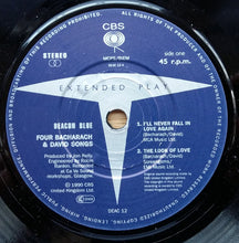 Load image into Gallery viewer, Deacon Blue : Four Bacharach & David Songs (7", EP)