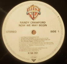 Load image into Gallery viewer, Randy Crawford : Now We May Begin (LP, Album)