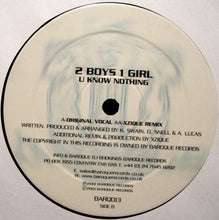 Load image into Gallery viewer, 2 Boys 1 Girl : U Know Nothing (12")