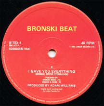 Load image into Gallery viewer, Bronski Beat : Hit That Perfect Beat (12", Single, Red)