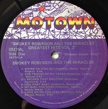 Load image into Gallery viewer, Smokey Robinson & The Miracles* : Greatest Hits Vol. 2 (LP, Comp, RE)
