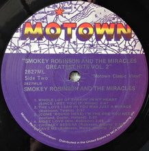 Load image into Gallery viewer, Smokey Robinson & The Miracles* : Greatest Hits Vol. 2 (LP, Comp, RE)