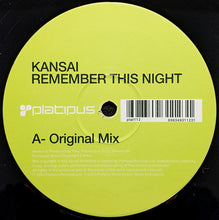 Load image into Gallery viewer, Kansai : Remember This Night (12", One)