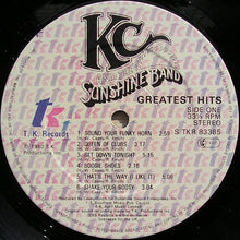 Load image into Gallery viewer, KC & The Sunshine Band : Greatest Hits (LP, Comp)