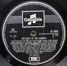 Load image into Gallery viewer, The Animals : The Most Of The Animals (LP, Comp, Mono, RE)