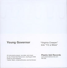 Load image into Gallery viewer, Young Governor : Virginia Creeper (7", Single, Lav)