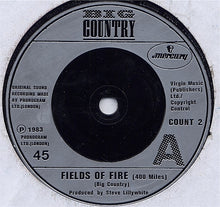 Load image into Gallery viewer, Big Country : Fields Of Fire (7", Single, Sil)