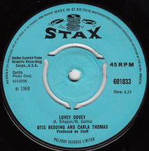 Load image into Gallery viewer, Otis Redding And Carla Thomas : Lovey Dovey (7", Single, 3-P)