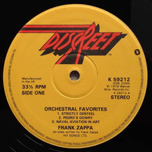Load image into Gallery viewer, Frank Zappa : Orchestral Favorites (LP, Album)