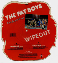 Load image into Gallery viewer, The Fat Boys* And The Beach Boys : Wipeout (7", Shape, Pic)