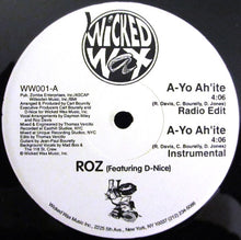 Load image into Gallery viewer, Roz Featuring D-Nice : A-Yo Ah´Ite (12")