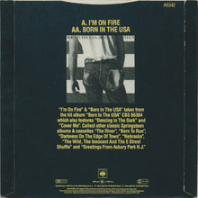 Load image into Gallery viewer, Bruce Springsteen : I'm On Fire / Born In The U.S.A. (7", Single)