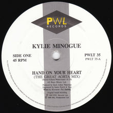 Load image into Gallery viewer, Kylie Minogue : Hand On Your Heart (12", Single)