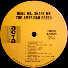 Load image into Gallery viewer, The American Breed : Bend Me, Shape Me (LP, Album, Mon)