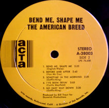 Load image into Gallery viewer, The American Breed : Bend Me, Shape Me (LP, Album, Mon)