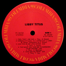 Load image into Gallery viewer, Libby Titus : Libby Titus (LP, Album, Pit)