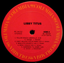 Load image into Gallery viewer, Libby Titus : Libby Titus (LP, Album, Pit)