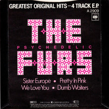 Load image into Gallery viewer, The Psychedelic Furs : Greatest Original Hits - 4 Track E.P. (7", EP, Comp)