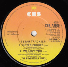 Load image into Gallery viewer, The Psychedelic Furs : Greatest Original Hits - 4 Track E.P. (7", EP, Comp)