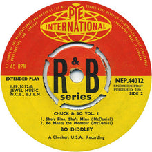 Load image into Gallery viewer, Chuck Berry & Bo Diddley : Chuck & Bo Vol. 2 (7", EP, Mono, 4 P)