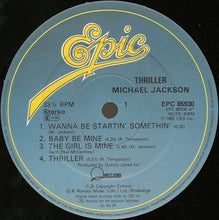 Load image into Gallery viewer, Michael Jackson : Thriller (LP, Album, Gat)
