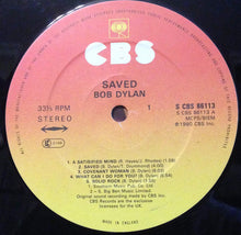 Load image into Gallery viewer, Bob Dylan : Saved (LP, Album)
