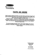 Load image into Gallery viewer, Faith No More : Digging The Grave (12", Single, Promo)