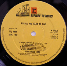 Load image into Gallery viewer, Fleetwood Mac : Heroes Are Hard To Find (LP, Album, Exp)