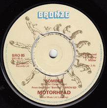 Load image into Gallery viewer, Motörhead : Bomber (7", Single)