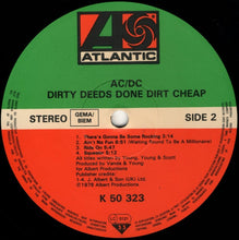 Load image into Gallery viewer, AC/DC : Dirty Deeds Done Dirt Cheap (LP, Album, RE)