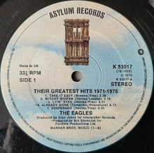 Load image into Gallery viewer, Eagles : Their Greatest Hits 1971-1975 (LP, Comp, Emb)