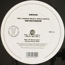 Load image into Gallery viewer, The London Heavy Disco Revue : Remember (12")