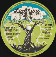 Load image into Gallery viewer, Dennis Brown : Money In My Pocket (7", Single, WEA)