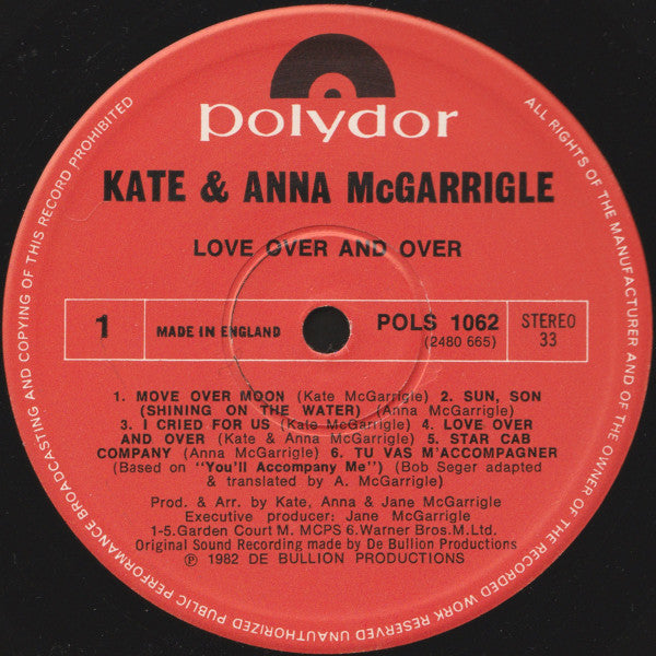 Buy Kate Anna McGarrigle Love Over And Over LP Album Online For buy-kate-anna-mcgarrigle-love-over-and-over-lp-album-online-for