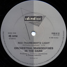 Load image into Gallery viewer, Orchestral Manoeuvres In The Dark : Red Frame/White Light (12", Single, Gre)