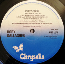 Load image into Gallery viewer, Rory Gallagher : Photo-Finish (LP, Album)