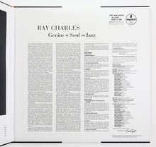 Load image into Gallery viewer, Ray Charles : Genius + Soul = Jazz (LP, Album, RE, RP, 180)