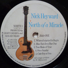 Load image into Gallery viewer, Nick Heyward : North Of A Miracle (LP, Album)
