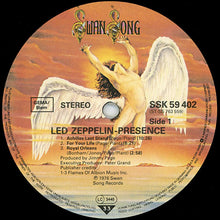 Load image into Gallery viewer, Led Zeppelin : Presence (LP, Album, RE)
