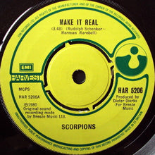 Load image into Gallery viewer, Scorpions : Make It Real (7", Single, Kno)