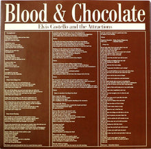 Load image into Gallery viewer, Elvis Costello And The Attractions* : Blood & Chocolate (LP, Album, CBS)