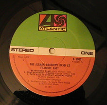 Load image into Gallery viewer, The Allman Brothers Band : The Allman Brothers Band At Fillmore East (2xLP, Album, RE, Gat)