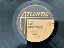 Load image into Gallery viewer, AC/DC : For Those About To Rock We Salute You (LP, Album, Gat)