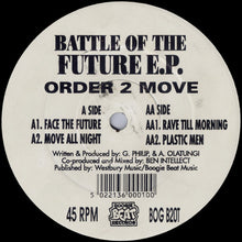 Load image into Gallery viewer, Order 2 Move : Battle Of The Future E.P. (12", EP)