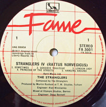 Load image into Gallery viewer, The Stranglers : Stranglers IV (Rattus Norvegicus) (LP, Album, RE)
