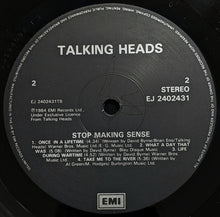 Load image into Gallery viewer, Talking Heads : Stop Making Sense (LP, Album)
